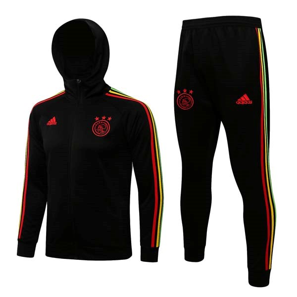 Chaqueta Con Capucha Ajax 2022 Negro